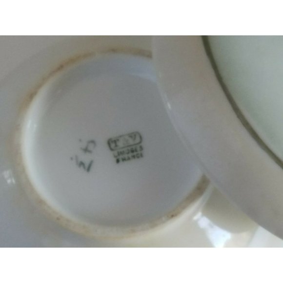 Antique MZ AUSTRIA Porcelain Hand Painted Flowers Vanity/Dresser Set 4 pieces - Picture 8 of 11